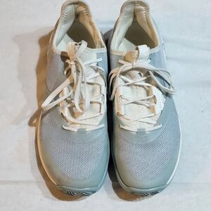 Light Blue Mesh Sneakers 9